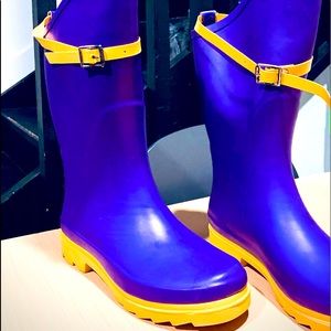 Boutique rain boots by Henry Ferrera